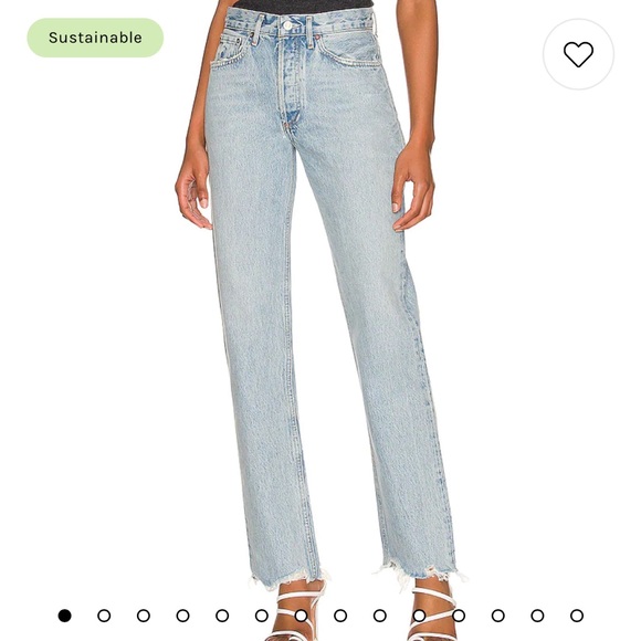 AGOLDE Lana straight jeans size 27
